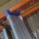 LEADALLWAY Insulation Fiberglass 5 Step Ladder for Electricians 49" high Aluminum Step Stool 330lbs Capacity 