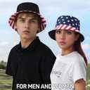 Sun Hats for Women Men Bucket Fisherman Summer Reversible Protection Ladies Beach Round Travel Packable Outdoor