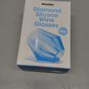 Wine2Go Diamond Silicone Wine Glasses 9oz