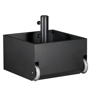 DorBuphan Patio Umbrella Base with Wheels, Heavy Duty Umbrella Base Stand with Fillable Planter, 150LBS Capacity Umbrella Stand for Outdoor, Patios, Gardens