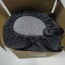 SZXYX Neck Travel Pillows for Airplanes, 100% Pure Memory Foam Neck Pillow for Airplanes, Comfortable Breathable Cover, 360 Support Stowable Pillows for Sleeping, Car, Airport Travel Essentials L (Grey)