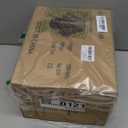 KUNJOULAM Cute Small Table Lamp, Modern Bedside Nightstand Lamp with Coffee Fabric Lampshade, Metal Base for Bedroom Home Office Decor (Without Buld)