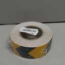 2 Inch X 100 Feet Black Yellow Arrow Reflective Hazard Safety Warning Caution Tape, Reflector Industrial Marking Tape for Trailers Vehicles Stairs Steps Floor Boats Outdoor Waterproof