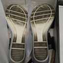 Jeossy Women's Platform Sandal Black 26 Comfort Buckle Strap Casual Wide Width, Size 8 