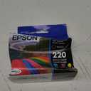 EPSON 220 DURABrite Ultra Ink High Capacity Black & Standard Color Cartridge Combo Pack Works with WorkForce WF-2630, WF-2650, WF-2660, WF-2750, WF-2760, Expression XP-320, XP-420, XP-424