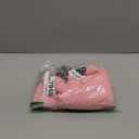 KYEESE Dog Sweater Stretchy Cat Sweaters Thick Dogs Clothes with Bowtie Soft Turtleneck Pet Sweater Dress Warm Pullover Pet Coats Comfy Knitwear Dog Sweaters for Small Dogs Girl, Pink, X-Large