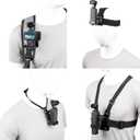 4in1 Mount Accessories Kit for DJI Osmo Pocket 4 Pro 3 Xtra Muse | Chest Mount,Neck Holder Mount,Head Mount,Backpack Strap Mount With Expansion Adapter for Pocket 4 Pro 3 Xtra muse Camera