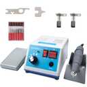 Upgraded Marathon-4 Micromotor, H37L1 Micromotor Handpiece, 0-35,000 RPM Micro Motor for Woodcarving, Silicone, Glasswork, Artware, Ceramics, Jewelry & DIY Crafts