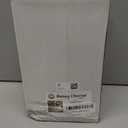 Christmas Tree Collar, Rustic White Luxury Plush Faux Fur Tree Collar with Stripe Textured Pattern, Soft Fluffy Xmas Tree Ring Boho Tree Skirt for Holiday Decorations Indoor Home Decor