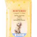 Burt's Bees for Pets Gentle Cleansing Puppy Wipes with Buttermilk, 98% Natural Origin Formulas, Hypoallergenic Dog Wipes Cleaning, Dog Cleaning Wipes, Dog Wipes for Paws and Butt, 50ct, Pack of 2 