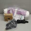 AWSUM 6.6ft Gymnastics Mat Air mat 4 Inches Thick Inflatable Tumbling mat with Electric Pump for Home Use/ Gym