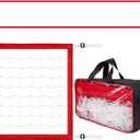 Replacement Pool Volleyball Net Adjustable Length 15ft - 25ft, Portable Volleyball Net for Outdoor Backyard Swimming Pool Beach (Red)