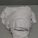 White Backdrop Curtains 2 Panels, 10 Feet Wrinkle-Free Polyester Photography Backdrop Drapes for Wedding Baby Shower Party Background Backdrop Stand- 8FTX10FT (White)