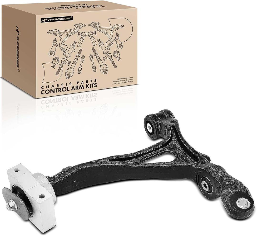 A-Premium Front Right Lower Control Arm with Bushing, Compatible with Acura | for Acura TL 2009-2014