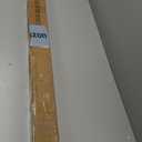 Lwiiom Double Blackout Curtain Rods 72 to 144 Inches (6-12 Feet),1-Inches Front and 5/8 Inches Back Adjustable End Cap Double Window Drapery Rod for Drapes and Curtains,Warm Gold