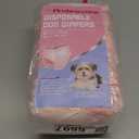 Ambreview Disposable Dog Diapers Female, Just Pull It Up, Doggie Diapers for Female Dogs, Strong Absorbency | Leak Proof, for Dogs in Heat | Elderly | Disabled, XS 30 PCS (XS(Waist 8.6"-15.7"))