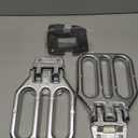 Folding Step 2 Pack Large Chrome-Plated for Truck Heavy-Duty Fold Down Utility Body Step Grab flip-up Handle Step 6.75 x 8.56 Inch Platform for Truck,Trailers, Busses, Boat, RV, Camper