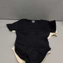 OQQ Women's 2 Piece Bodysuits Sexy Ribbed One Piece Square Neck Short Sleeve Bodysuits Size M