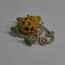 Baby High Chair Toys Teething Chew - Baby Table Toys, High Chair Suction Toy Teething Toys Silicone Teethers, Food Grade Silicon for 6 12 18 Months (Green Yellow)