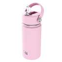 OISIZ Kids Water Bottle with Straw Lid 14oz, Vacuum Insulated 316 Stainless Steel Water Bottles for Kids for School, Leakproof Water Bottle, BPA Free and Keep Cold for 24 Hours