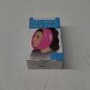 LotFancy Face Ice Pack Wrap with 4 Reusable Hot Cold Therapy Gel Packs, Pain Relief for TMJ, Wisdom Teeth, TMD, Oral and Facial Surgery, Dental Implants, Pink (Pink(one Size Fits Most))