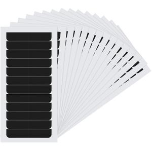 Blulu 360 Pcs Black Hair Extension Tape Tabs Bulk Double Sided Strong Adhesive Hair Tape in Extension Replacement Wig Strip Waterproof Beauty Tool for Lace Wigs Toupee Hairpiece Supplies