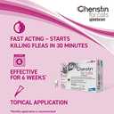 Cheristin Flea Treatment & Prevention for Cats | Fast acting topical flea treatment for cats over 1.8 lbs | 3 Count