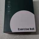 Trideer Exercise Ball Yoga Ball,Office Seating & Balance Ball Chair, Stability Ball for Pilates, Physical Therapy,Core Training & Balance Improvement & Stretching (M(19-22ines/48-55cm), Rosy Morning Glow)