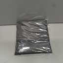 400 Thread Count 100% Cotton Pillow Cases, Sateen Weave, King, Dark Gray, 40" x 20", Set of 2, Pillows Not Included