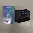 Perytong Sleep Headphones Bluetooth 5.4 Headband - Sleeping Headphones with Ultra-Thin Stereo Speakers for Side Sleepers - Wireless Music Earphones Headband for Sports, Workout, Jogging, Yoga, Travel (Black Grey)