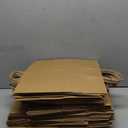 BagDream Brown Paper Bags With Handles 12x7x12 100Pcs - Kraft Shopping Merchandise Retail, Takeout/To Go, Wider-gusset Recycled Gift Bulk