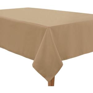 LANE LINEN Rectangular Tablecloth 60x102 Inch  Durable Washable Table Cloths Rectangle for Dining, Coffee Table, Spring Table Cloth Rectangle, Weddings & Special Occasions, Natural
