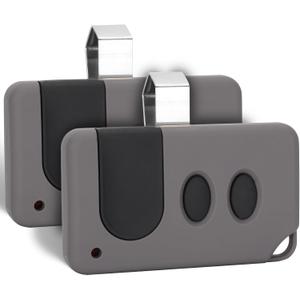 2 for Sears Craftsman Garage Door Remote139.53753 53753 139.18191 53680 139.53680 53681 139.53681 53879 139.53879 893MAX 891LM 371LM, Work with Purple/Red/Orange/Yellow/Green/Learn Button(Since 1993)