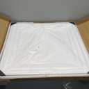 Art3d 24-Pack 24x24 Inch PVC Waterproof Drop Ceiling Tiles for Home Dcor - 2x2 ft 3D Modern Ceiling Panel for Suspended Grid, White