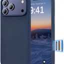 RIOBIO for iPhone 17 Pro Max Case TechWoven[Compatible with MagSafe][Camera Control Cover] Protective Premium Tech Woven Fabric, Slim Magnetic Phone Cover for iPhone17 Promax, Woven Blue