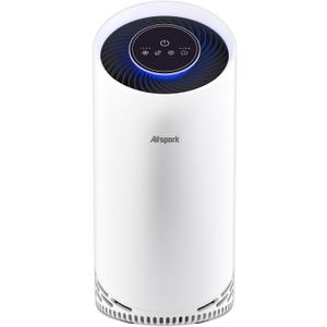 Air Purifiers for Home Large Room Up to 1375 ft, 4-in-1 True HEPA Air Purifier for Pets Hair Dander Pollen Smoke Cooking Pet Smell. CADR 187 m/h, Air Cleaner for Bedroom Nursery Living Room