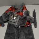Morph Toddler Wolf Costume: Werewolf, Boys, Kids, 3-4 Years, Red, Faux Fur, Polyester, Halloween, Christmas, Carnival, Day Of The Dead, Mardi Gras, Toddlers, Boys, Kids, Costume