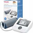 Beurer BM27 Upper Arm Blood Pressure Monitor for Home Use with Automatic Adjustable Cuff, 120 Memory Sets, Irregular Heart Rate Detection, Risk Indicator, and Storage Bag