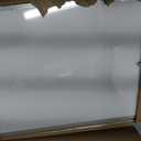 AMUSIGHT Double-Sided Magnetic White Board with Stand, 18" x 14"