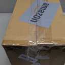 iSPECLE Freezer Organizer Bins - 4 Pack Small Stackable Deep, Bins for 7 Cu.Ft, Easy Get Bottom Foods without Digging, Chest Freezer Organizer Prevent Frozen Food Waste, Black