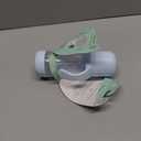 green sprouts Glass & Sprout Ware Sip & Straw 5oz., 6mo+, Plant-Plastic, Platinum-Cured Silicone, Dishwasher Safe, Grows with Baby, Tested for Hormones, 5oz, Light Blueberry