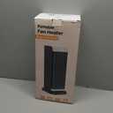 Space Heaters for Indoor Use, 1500W Electric Heater with Thermostat, 70 Oscillation, Remote Control, 3 Modes, 12H Timer, Portable Heater for Bedroom, Office, Home (Gold)