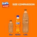 Fanta Orange Soda Soft Drink, 16.9 fl oz Bottles, 6 Pack