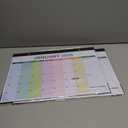 2 x Desk Calendar 2026-2027, 18 Months Calendar from Jan. 2026 to Jun. 2027, 17" x 12" Large Desktop/Wall Monthly Calendar with Corner Protectors, Ample Space  Target for Home, School, Office (Colorful)