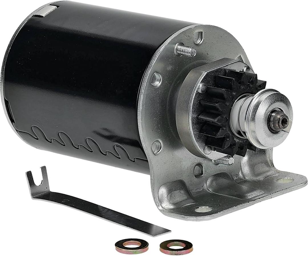DB Electrical 410-22003 Starter Compatible with/Replacement for Briggs & Stratton, John Deere, and United Tech, Starter Motor for Lawn Mower, Agricultural Machinery, and Heavy Equipment DB Electrical 410-22003 Starter Compatible with/Replacement for Briggs & Stratton, John Deere, and United Tech, Starter Motor for Lawn Mower, Agricultural Machinery, and Heavy Equipment
