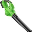SUNCHERS Leaf Blower Cordless Tool Only with 1 Tube, 130MPH 180CFM High Speed, Lightweight Handheld Small Blower for Patio, Garden, House, Depot, Green