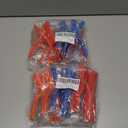 2 x 6 Pcs Crawfish Peeler, Sturdy and Practical Crayfish Shelling Device, Convenient and Smart Seafood Sheller Tool for Families and Restaurants (6, Blue/Orange/Red)