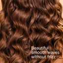 Conair Double Ceramic 1-Inch Curling Wand, Produces Flawless Waves, Curling Iron for Use on Medium and Long Hair, 30 Heat Setting Curling Iron, White