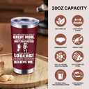 Tumbler 20oz, Mom Birthday Gifts, From Daughter/Son Best Mom Ever Gifts, Birthday Grandma