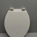 KOHLER 20110-96 Brevia, Slow Close Toilet Seat, Elongated Toilet Seat, Grip-Tight Bumpers Quick-Attach Hardware, Biscuit